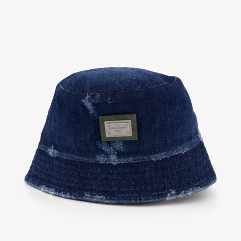 Dolce & Gabbana Kinder Unisex Hoed In Jeans