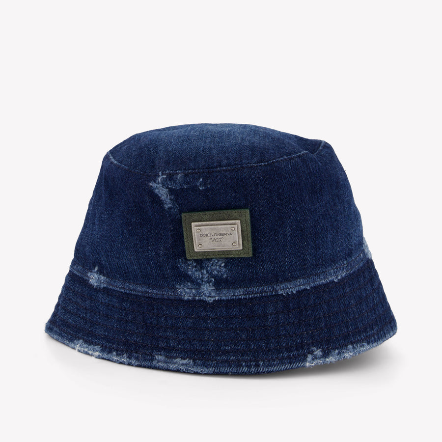 Dolce & Gabbana Unisex Kids Hat in Jeans