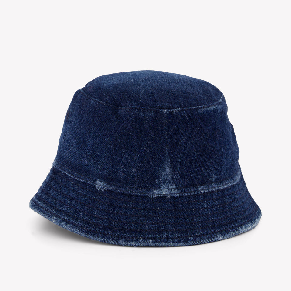 Dolce & Gabbana Kids Unisex Hat In Jeans