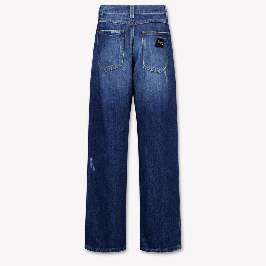 Dolce & Gabbana Kids Boys Jeans In Blue