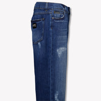 Dolce & Gabbana Kinder Jongens Jeans In Blauw