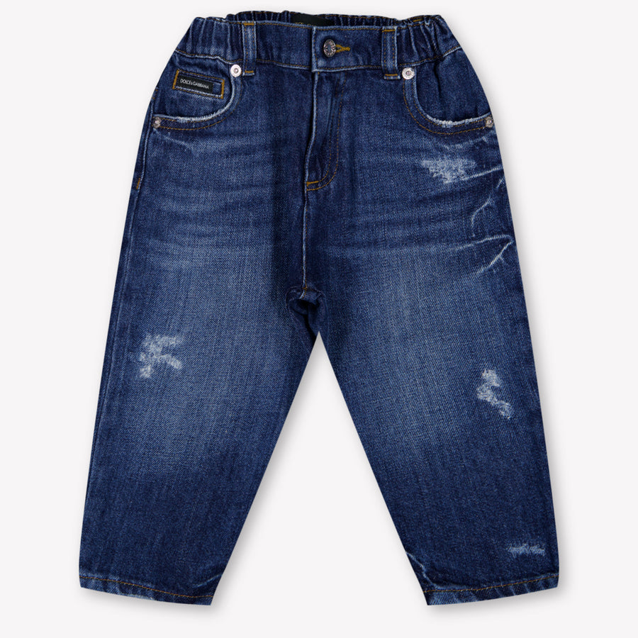 Dolce & Gabbana Baby Boys Jeans in Blue