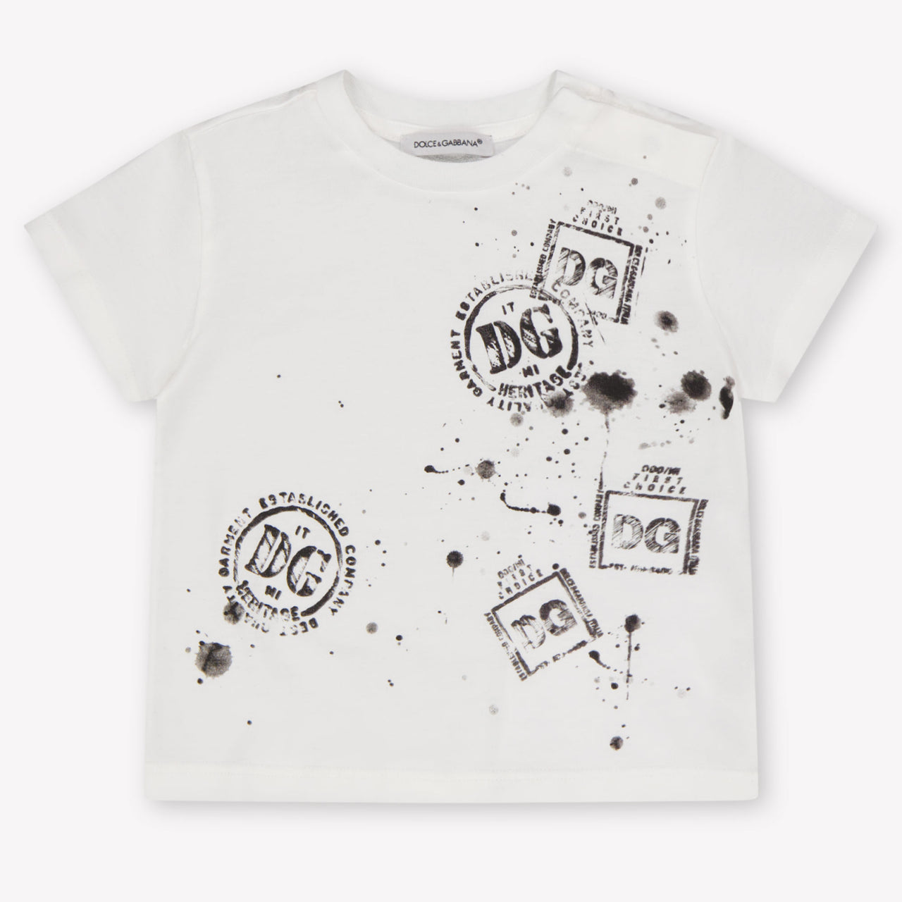 Dolce & Gabbana Baby Boys T-Shirt In White