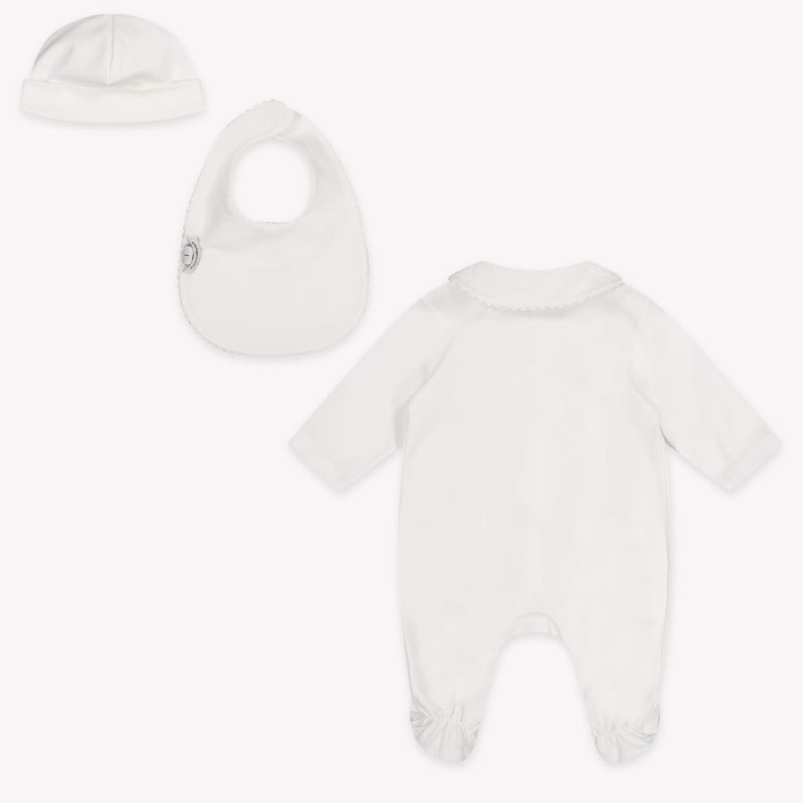 Dolce & Gabbana Baby Meisjes Boxpakje In Off White