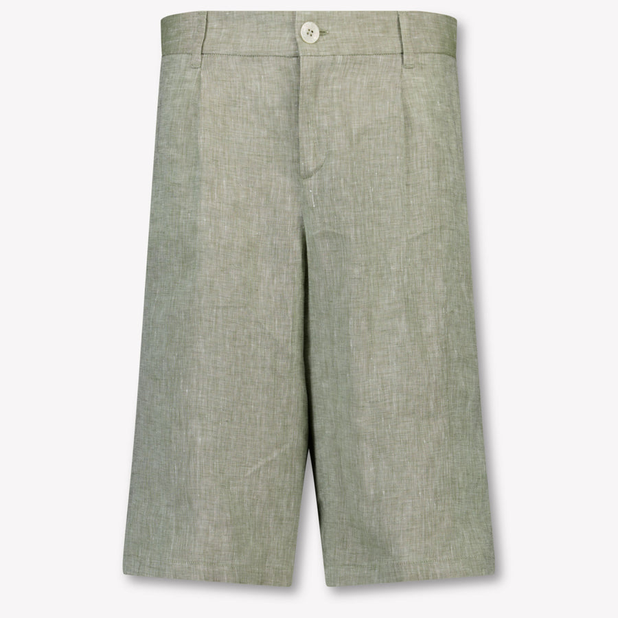 Dolce & Gabbana Kids Boys Shorts In Light Green