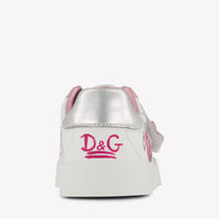 Dolce & Gabbana Meisjes Sneakers In Wit