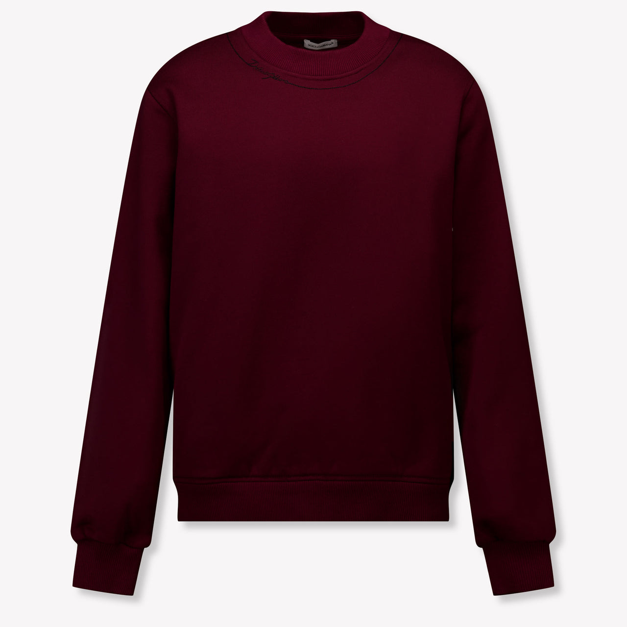 Dolce & Gabbana Kinder Jongens Trui In Bordeaux