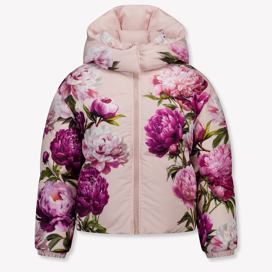 Dolce & Gabbana Kinder Meisjes Winterjas In Roze