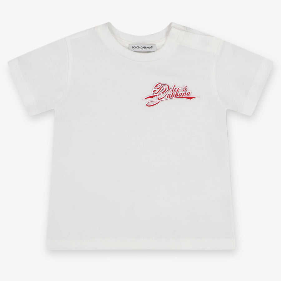 Dolce & Gabbana Baby Boys T-Shirt in White