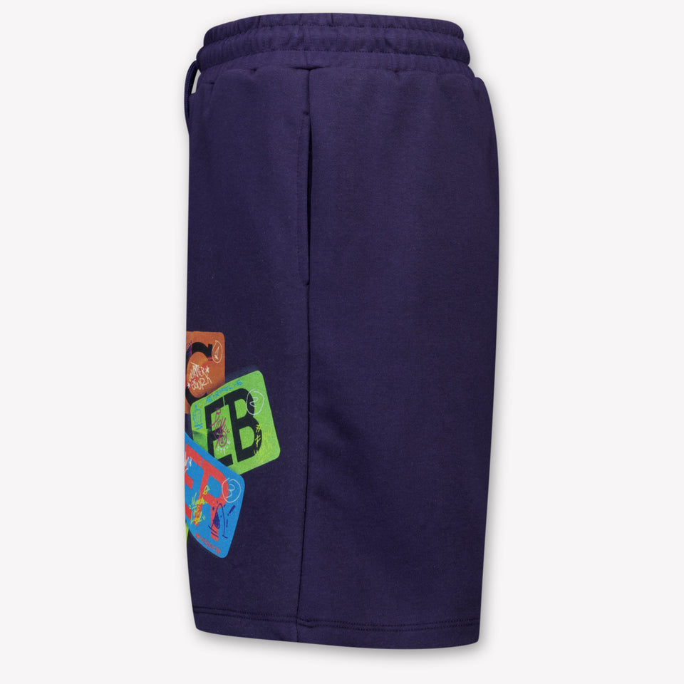 Iceberg Kids Boys Shorts In Navy