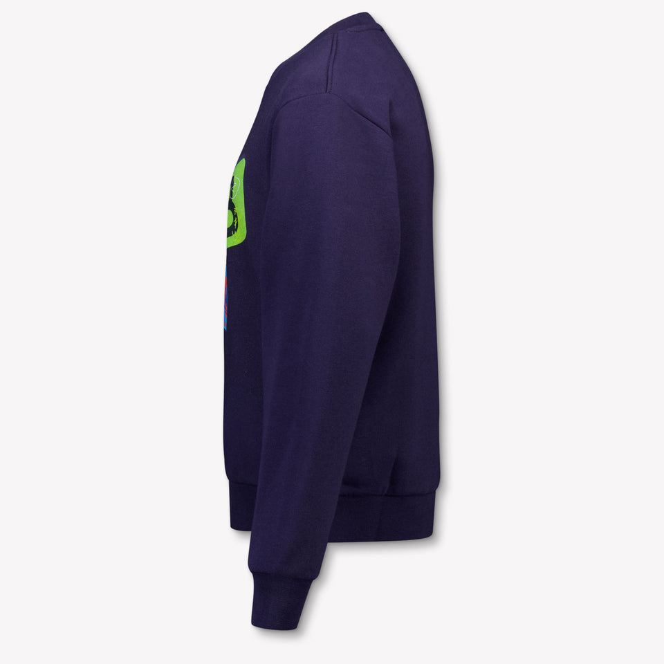 Iceberg Kids Boys Sweater In Navy