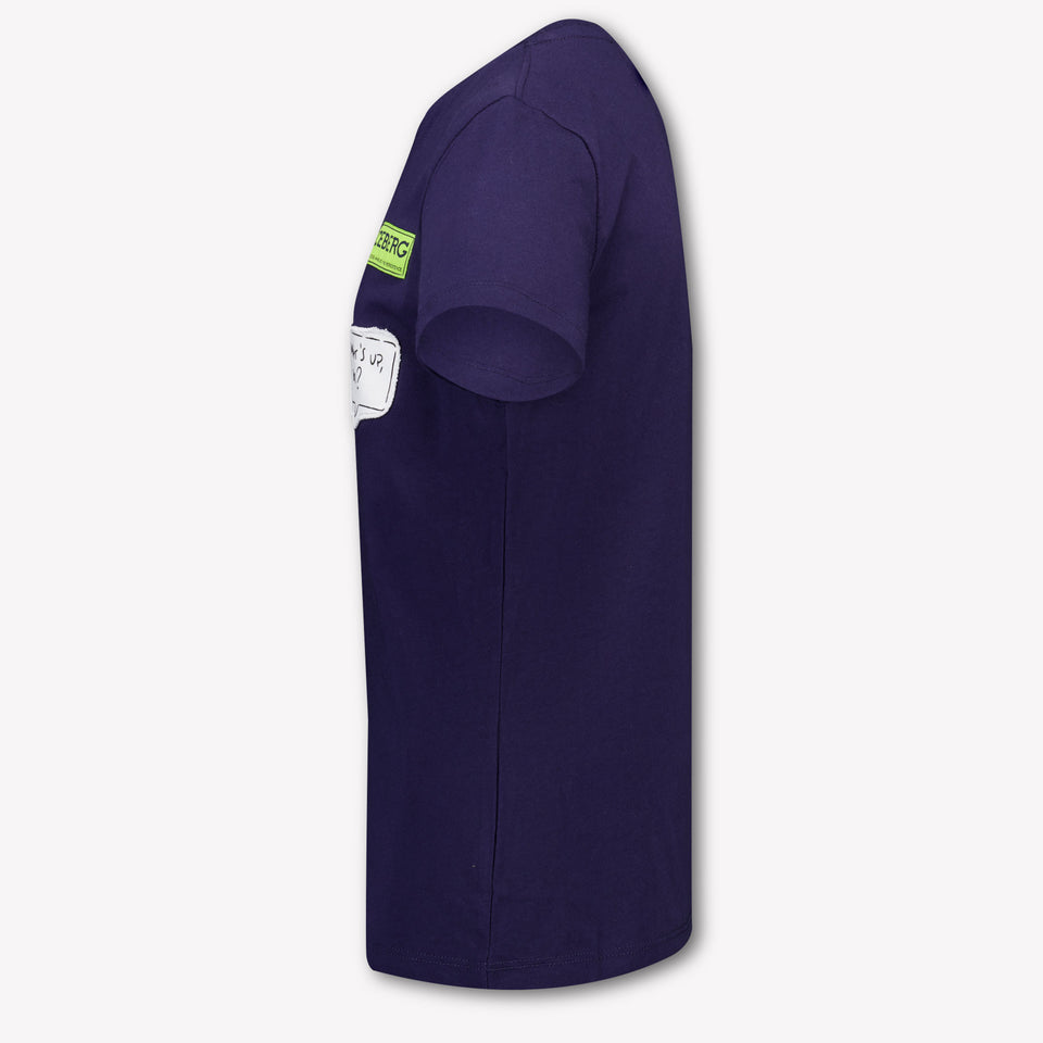 Iceberg Kids Boys T-Shirt In Navy