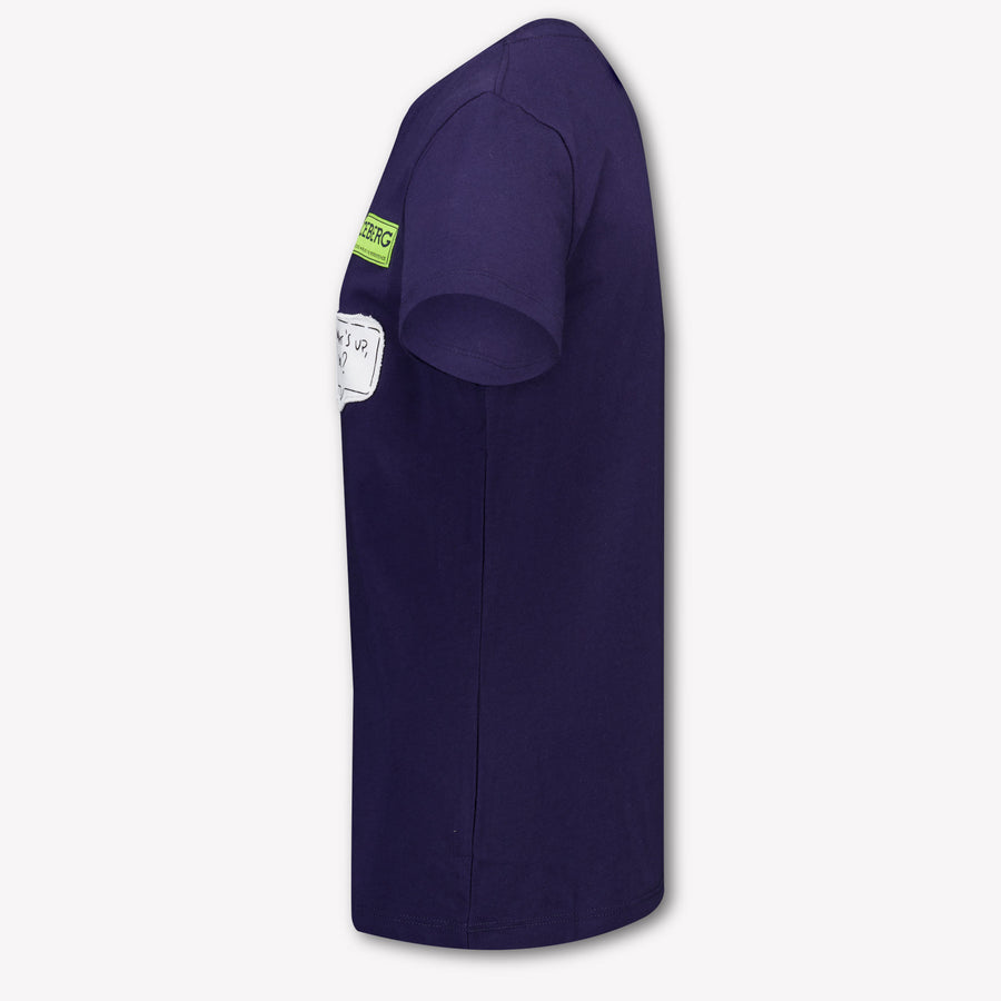 Iceberg Kinder Jongens T-Shirt In Navy