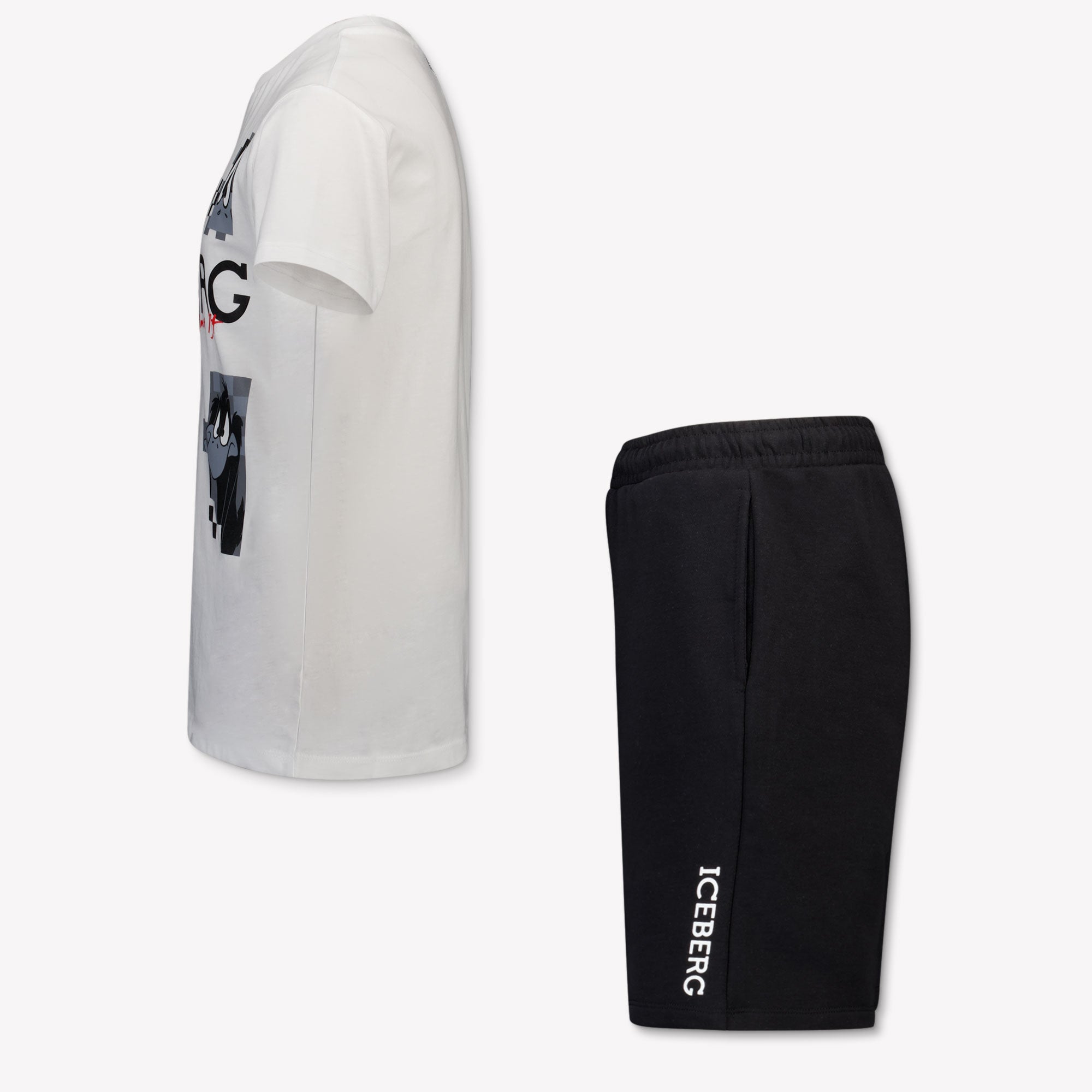 Iceberg Kinder Jongens Setje In Wit