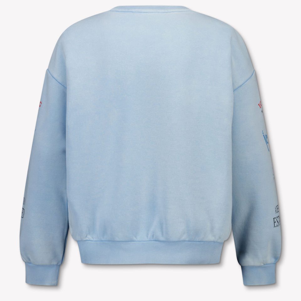 Iceberg Kids Boys Sweater In Light Blue