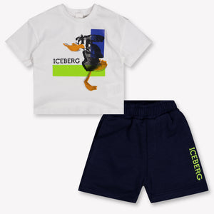 Iceberg Baby Boys Set In White