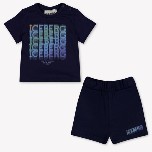 Iceberg Baby Jongens Setje In Navy