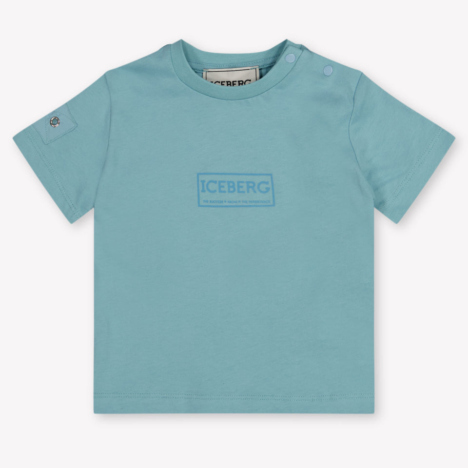 Iceberg Baby Boys T-Shirt In Mint