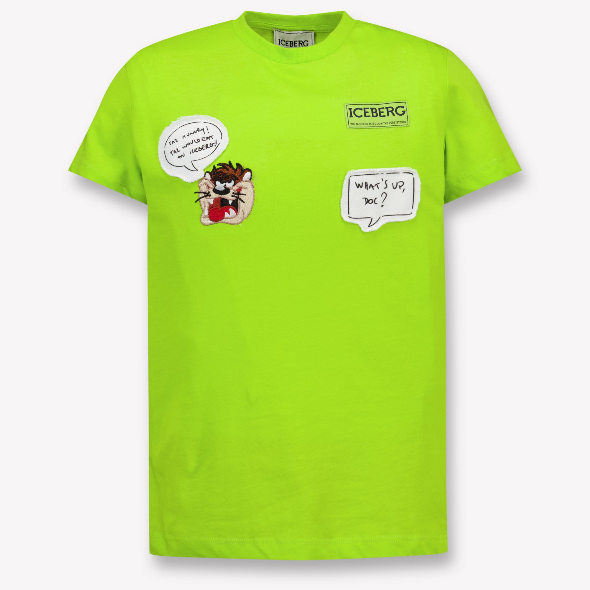 Iceberg Kids Boys T-Shirt In Lime