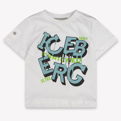 Iceberg Baby Boys T-Shirt In White