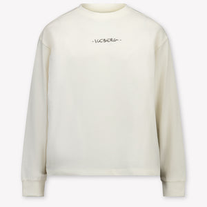 Iceberg Kinder Jongens T-Shirt In Off White