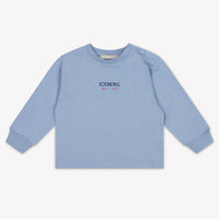 Iceberg Baby Jongens T-Shirt In Licht Blauw