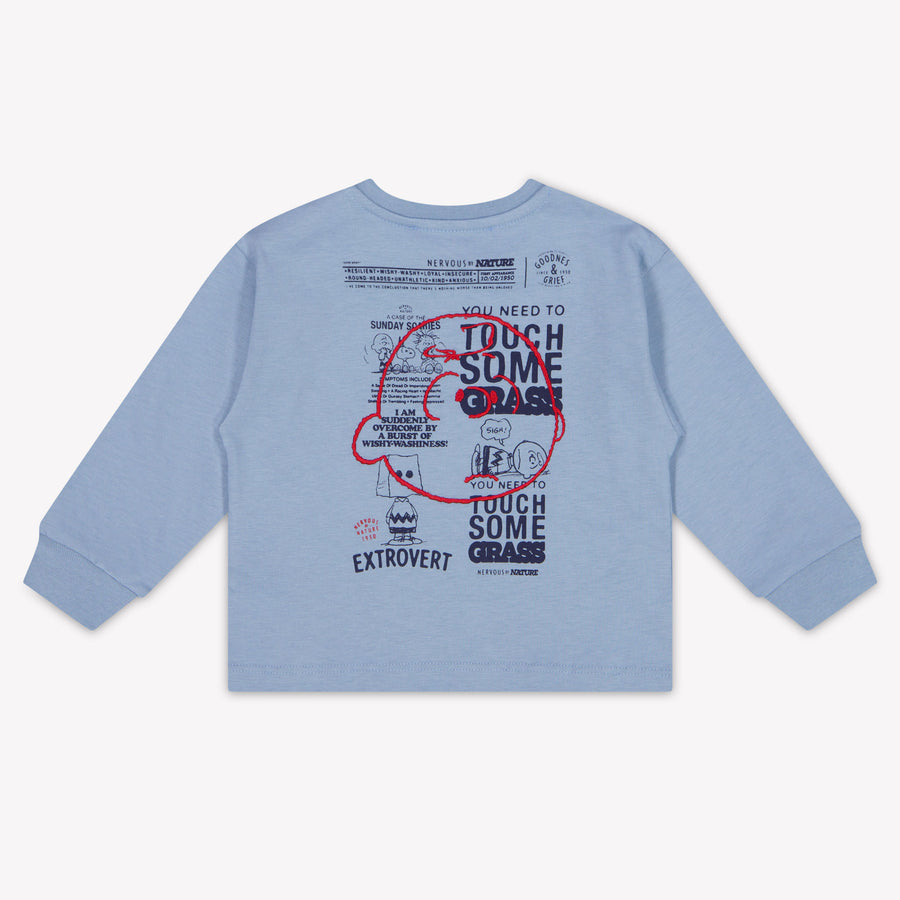 Iceberg Baby Jongens T-Shirt In Licht Blauw