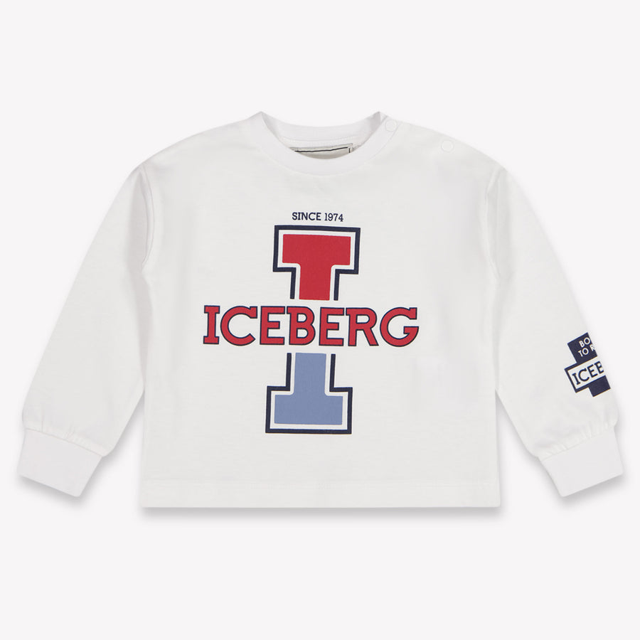 Iceberg Baby Boys T-Shirt in White