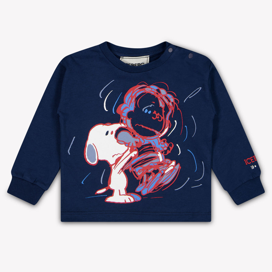 Iceberg Baby Boys T-Shirt in Navy