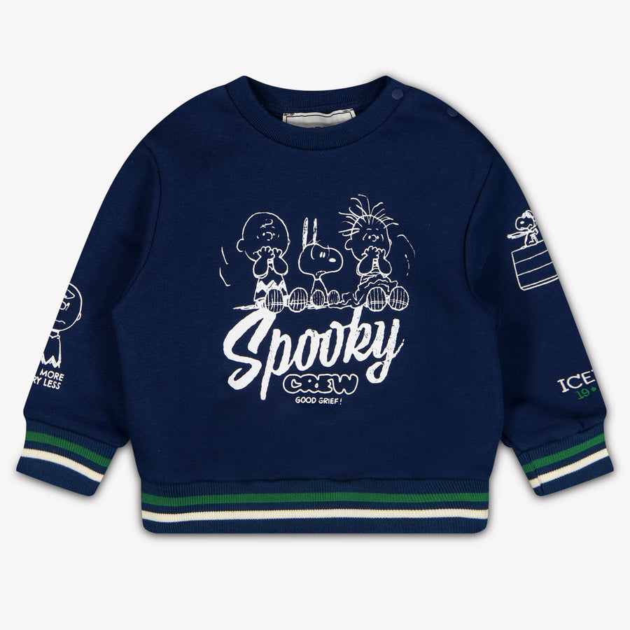 Iceberg Baby Boys Sweater in Navy
