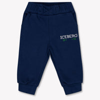 Iceberg Baby Boys Pants In Navy