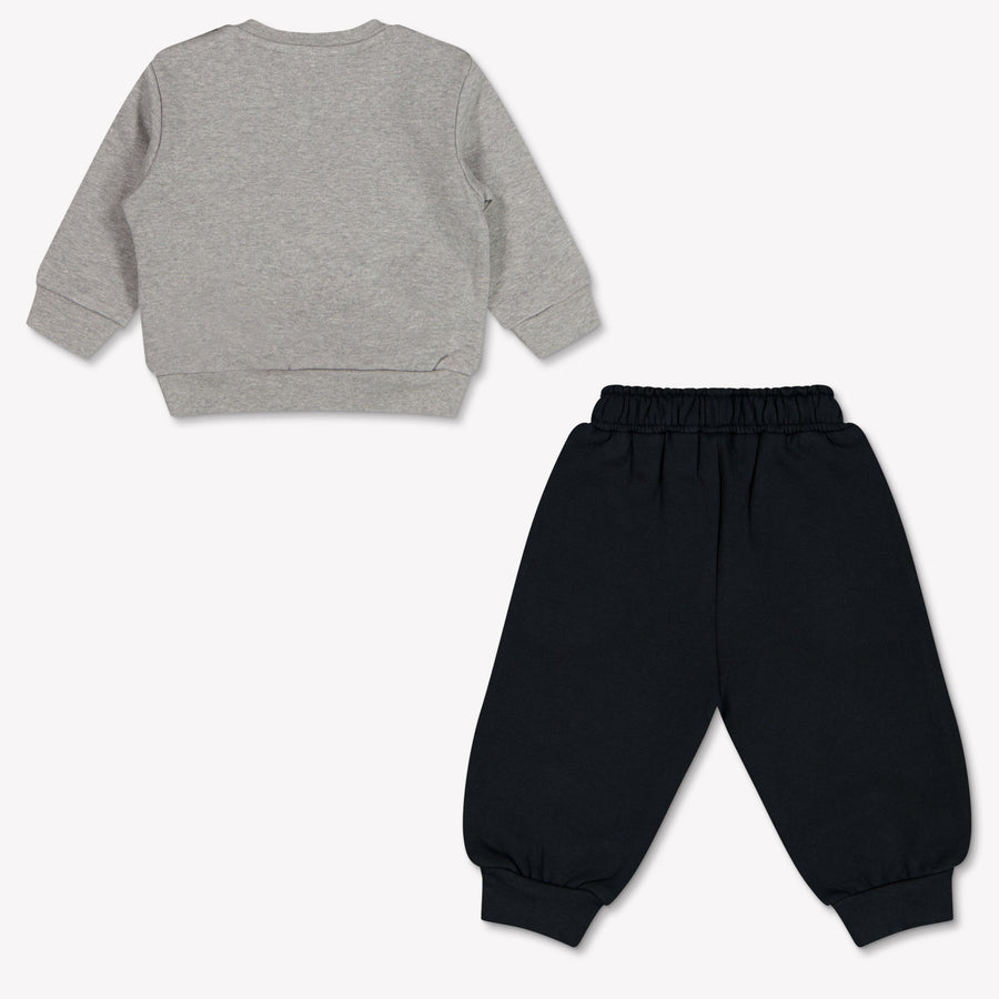 Iceberg Baby Boys Jogging suit In Gray