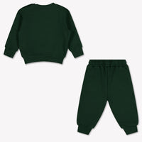 Iceberg Baby Boys Jogging suit In Dark Green