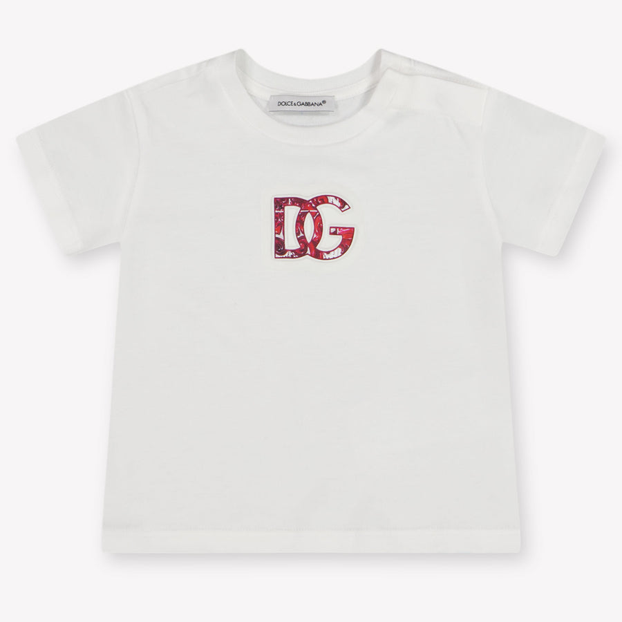 Dolce & Gabbana Baby Boys T-Shirt in White