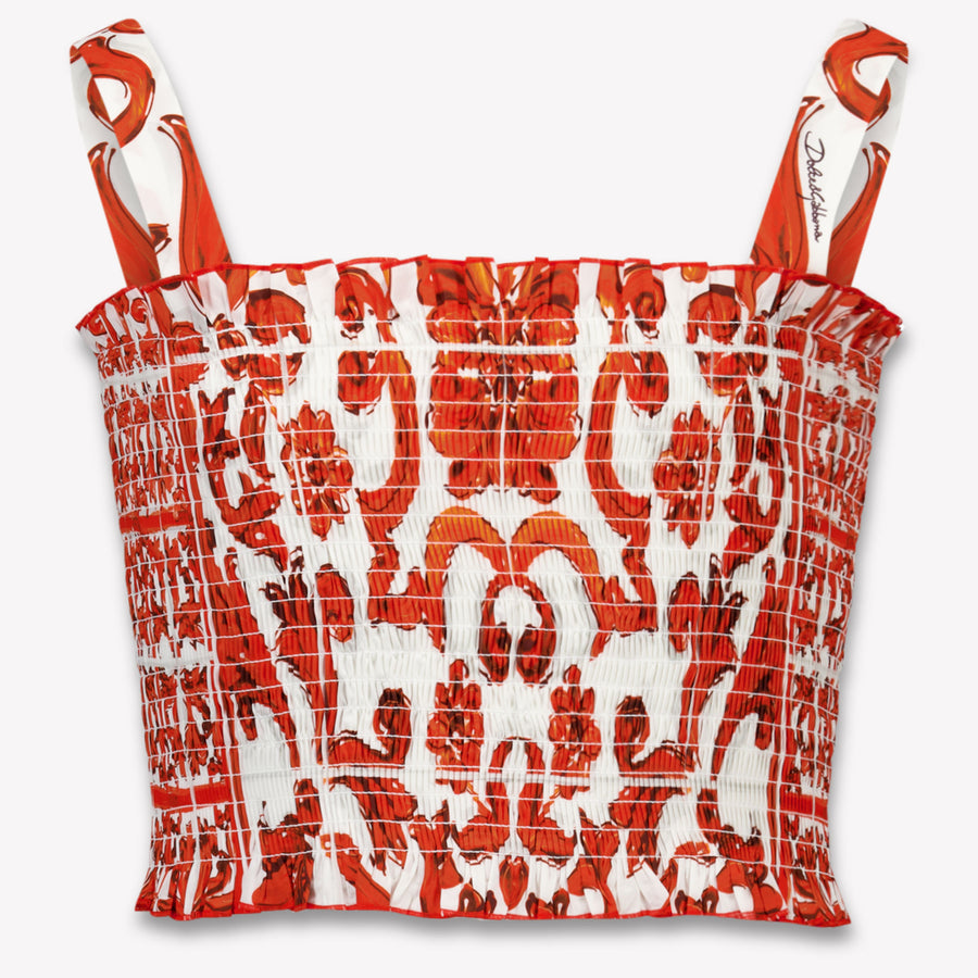 Dolce & Gabbana Girls T-Shirt in Orange