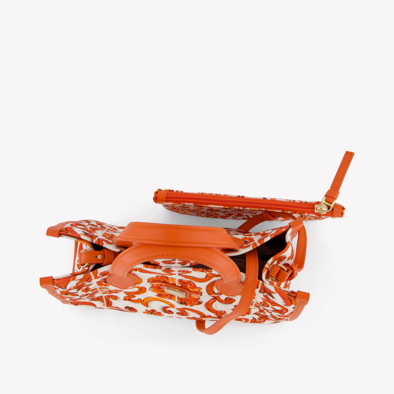 Dolce & Gabbana Kids Girls Bag In Orange