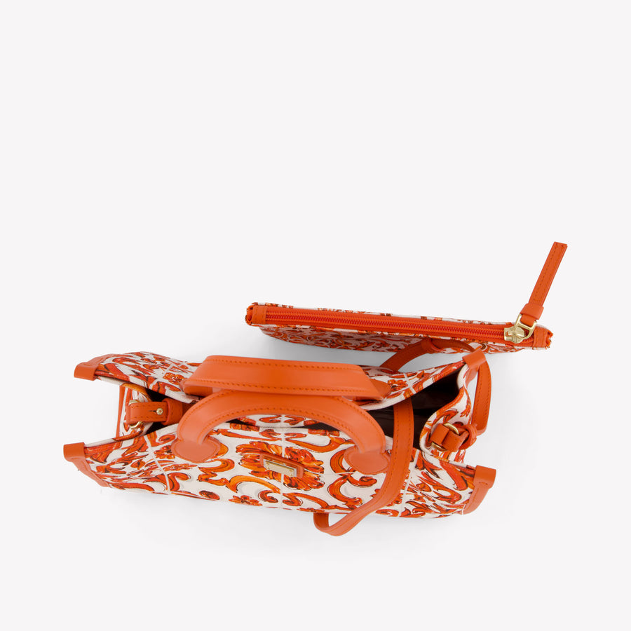 Dolce & Gabbana Kids Girls Bag In Orange