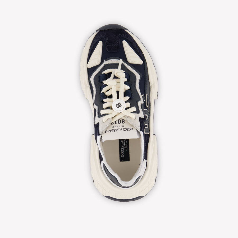 Dolce & Gabbana Unisex Sneakers In Navy