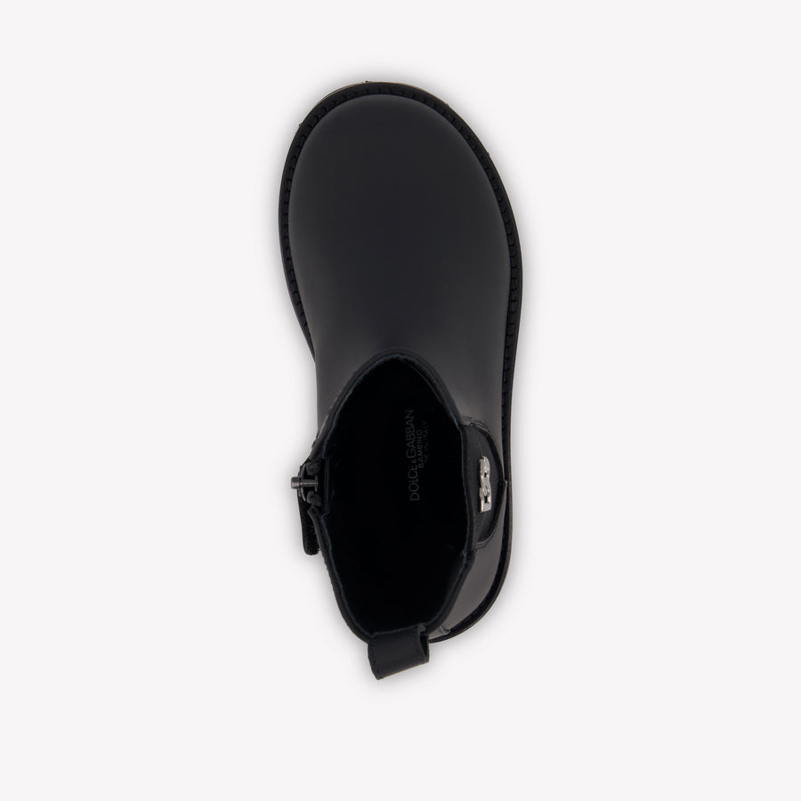 Dolce & Gabbana Unisex Boots In Black