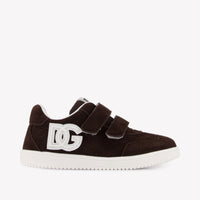 Dolce & Gabbana Boys Sneakers In Brown