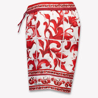 Dolce & Gabbana Kids Boys Swimwear In Red