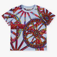 Dolce & Gabbana Baby Boys T-Shirt In Light Blue