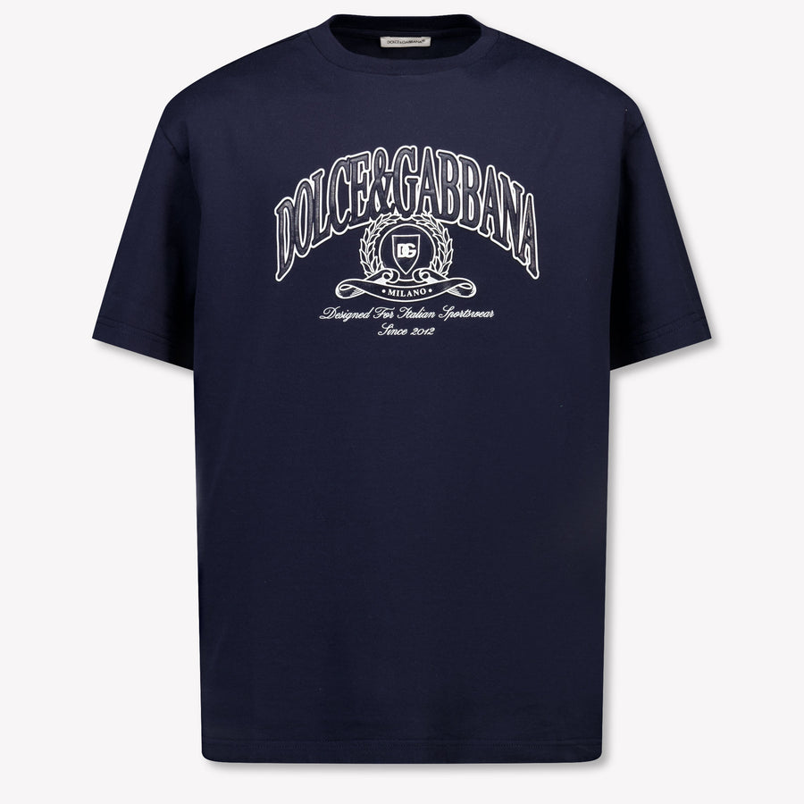 Dolce & Gabbana Boys T-Shirt in Navy