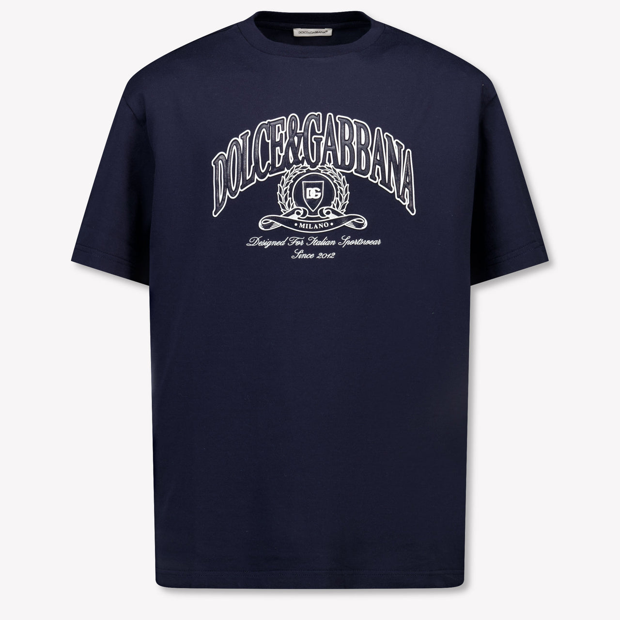 Dolce & Gabbana Kinder Jongens T-Shirt In Navy