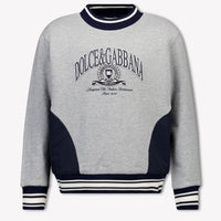 Dolce & Gabbana Kids Boys Sweater In Gray