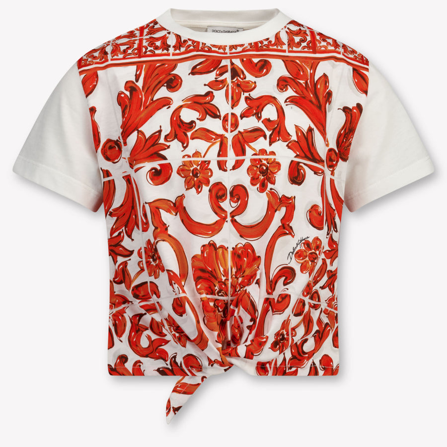 Dolce & Gabbana Girls T-Shirt in Orange