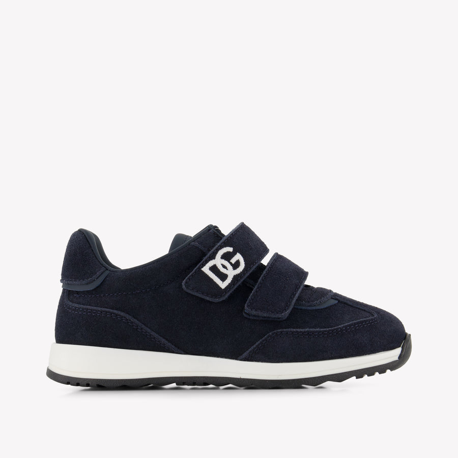 Dolce & Gabbana Kinder Jongens Sneakers In Navy