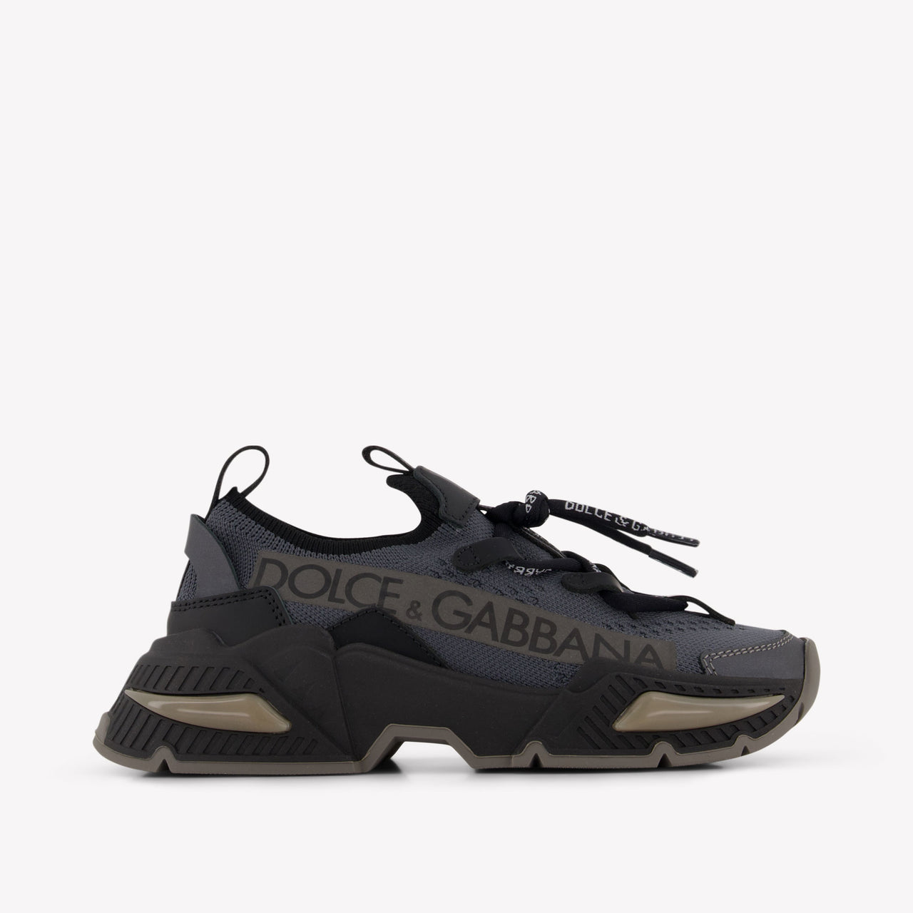 Dolce & Gabbana Unisex Sneakers In Anthracite