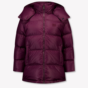 Dolce & Gabbana Kids Girls Jackets In Bordeaux