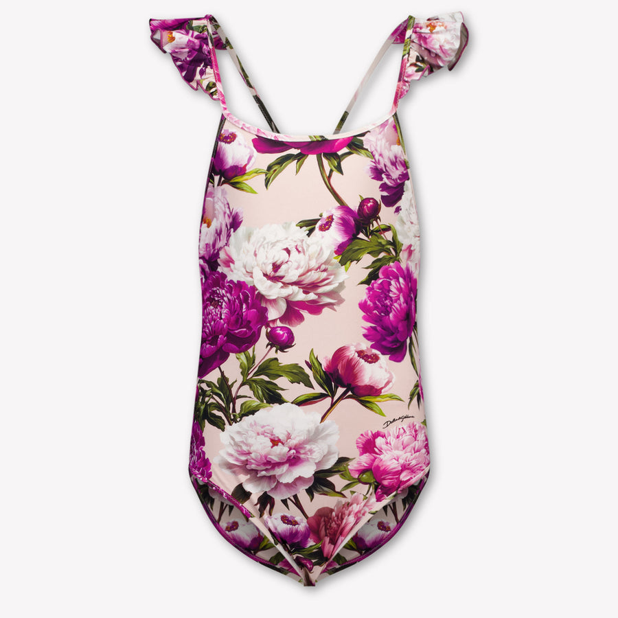Dolce & Gabbana Kinder Meisjes Zwemkleding In Roze